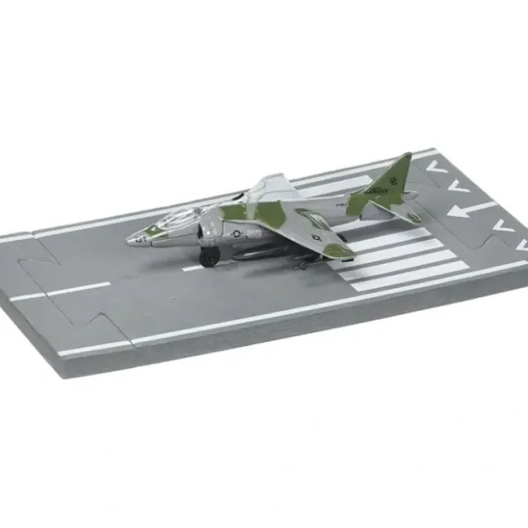 Toys>Daron Runway24 Diecast Metal Toy with Runway Section - AV8b Green Camoflage - Your Source for Gaming Essentials