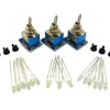 DCC Concepts CMSA COBALT DPDT Toggle Switches on PCB Circuit Boards - Your Source for Gaming Essentials