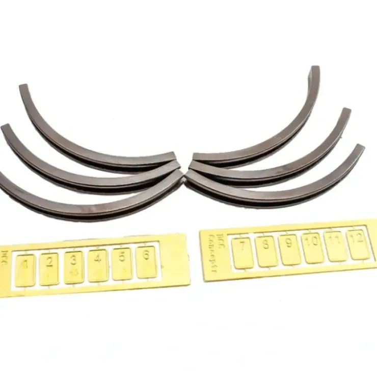 DCC Concepts CSD COBALT Spare Etched Brass Numbers & Cast Metal Ribbing Parts - Your Source for Gaming Essentials