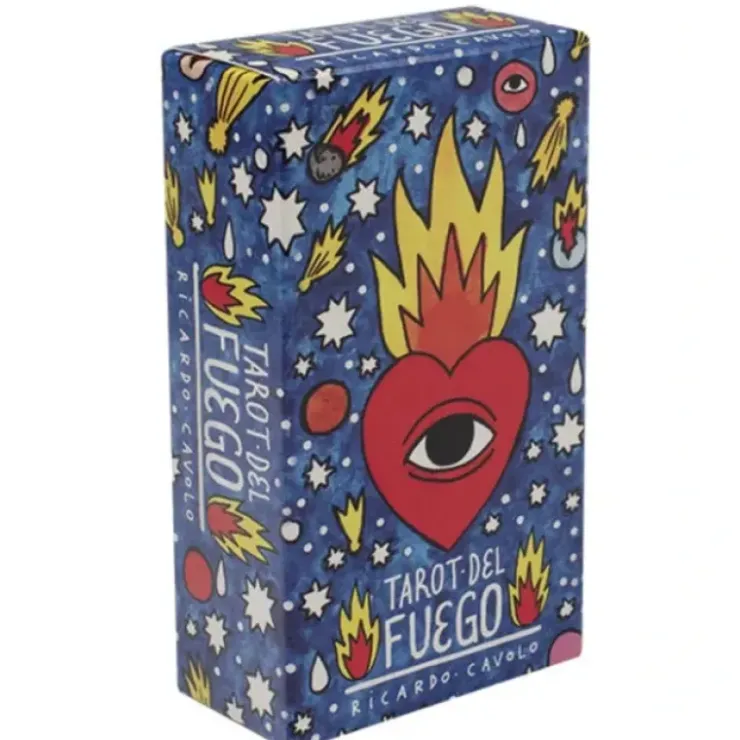 Cards>Del Fuego Tarot Cards by Ricardo Cavolo - Your Source for Gaming Essentials