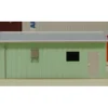 Deluxe Innovations 305 N Scale Green Armco Yard Office Assembled - Your Source for Gaming Essentials