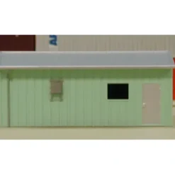 Deluxe Innovations 305 N Scale Green Armco Yard Office Assembled - Your Source for Gaming Essentials