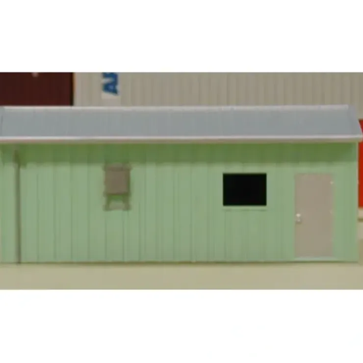 Deluxe Innovations 305 N Scale Green Armco Yard Office Assembled - Your Source for Gaming Essentials