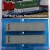 Deluxe Innovations 5121 N Sea-Land 40' Corrugated Panel Container (Pack of 2) - Your Source for Gaming Essentials