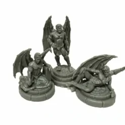 Tabletop Miniatures>Demonic Temptation: Incubi #44161 Bones Black Unpainted Plastic Figures - Your Source for Gaming Essentials