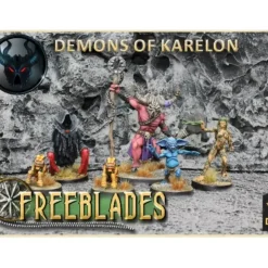 Tabletop Miniatures>Demons of Karelon Starter Box #119999 Unpainted Metal Figure Set - Your Source for Gaming Essentials