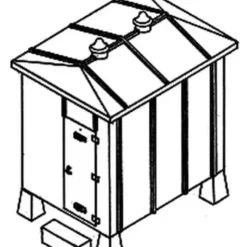 Details West 907 HO Scale 6' x 8' Instrument Shed Metal Kit - Your Source for Gaming Essentials