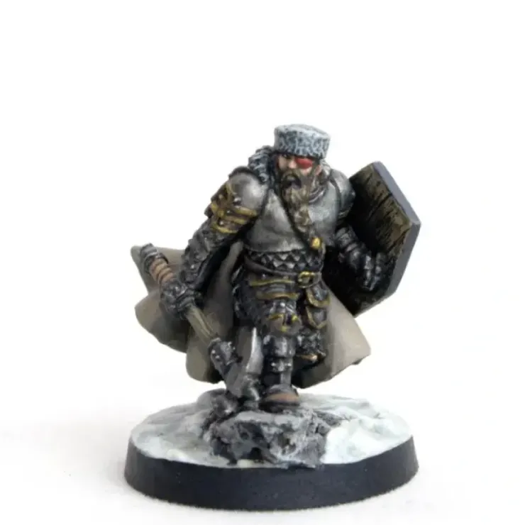 Tabletop Miniatures>DGS Games Forge Warden #106001 Unpainted 32mm Scale Freeblades Metal Figure - Your Source for Gaming Essentials