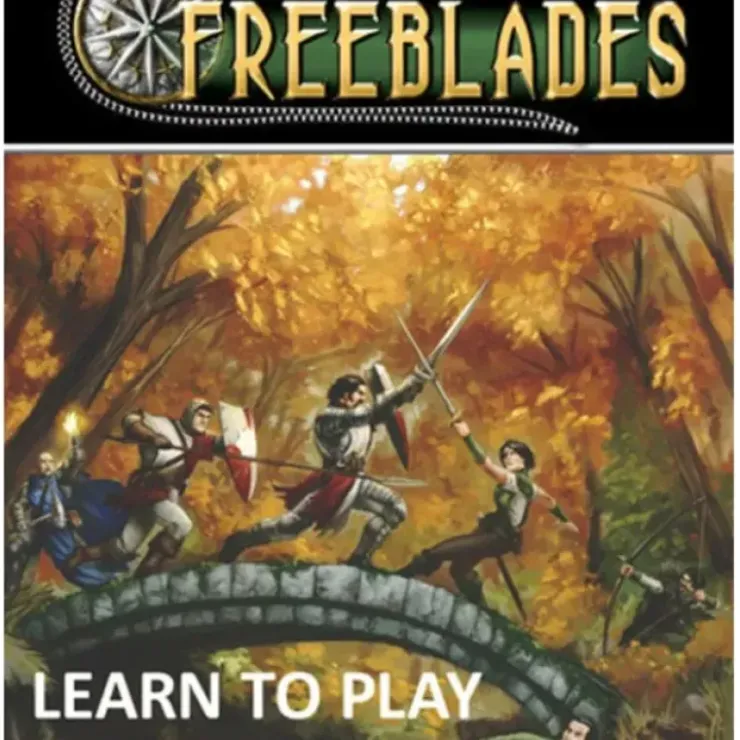 Tabletop Miniatures>DGS Games Freeblades Learn to Play Rulebook - Standalone Game and Rules Set - Your Source for Gaming Essentials