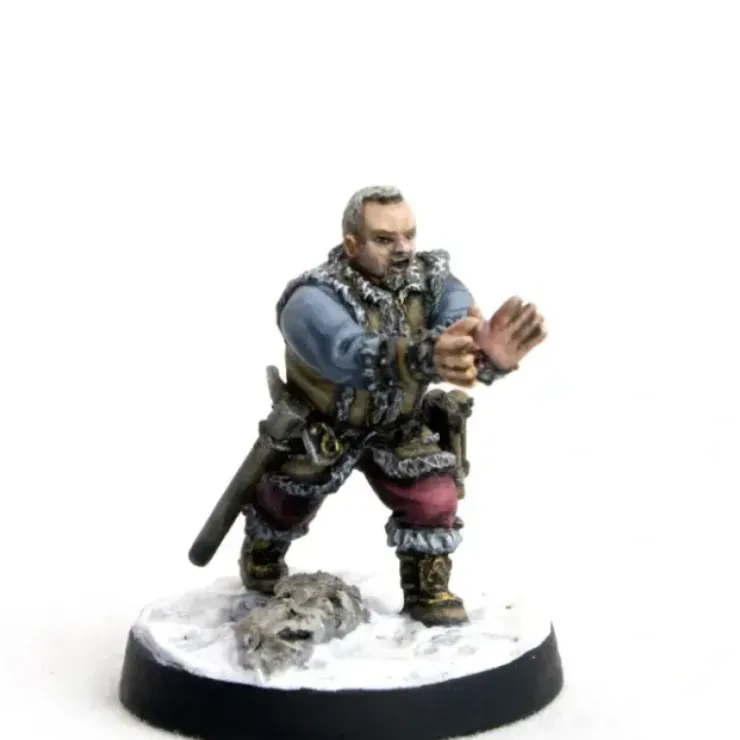 Tabletop Miniatures>DGS Games Kryomancer #106002 Unpainted 32mm Scale Freeblades Metal Figure - Your Source for Gaming Essentials