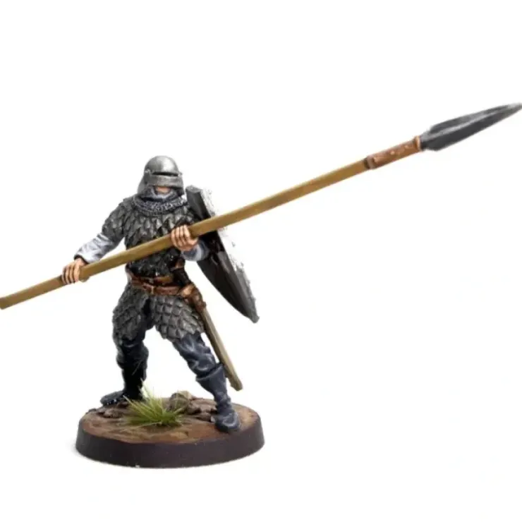Tabletop Miniatures>DGS Games Pikeman #101007 Unpainted 32mm Scale Freeblades Metal Figure - Your Source for Gaming Essentials