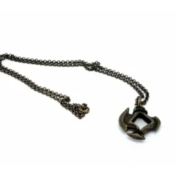 Dice>Dice Pendant Necklace 'Axe Blade' with Old Brass Finish - Holds a 12mm D6 - Your Source for Gaming Essentials