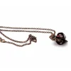 Dice>Dice Pendant Necklace 'Serrated Blade' with Old Copper Finish - Holds a D10 - Your Source for Gaming Essentials