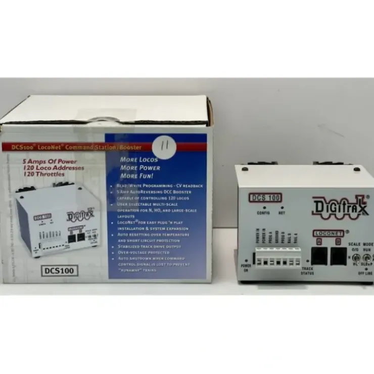 Digitrax DCS100 Chief Command Station 5 Amp Booster Starter Kit - Your Source for Gaming Essentials