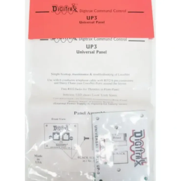 Digitrax UP3 Universal Panel - Your Source for Gaming Essentials