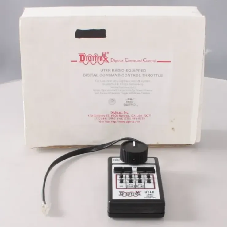 Digitrax UT4R Simplex Radio Equipped Utility Throttle w/ 4 Digit Addressing - Your Source for Gaming Essentials