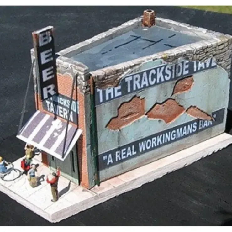 Downtown Deco 1040 The Trackside Tavern Building Kit - Your Source for Gaming Essentials