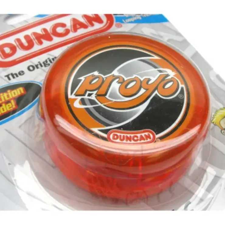 Toys>Duncan Proyo Beginner Rim-Weighted Competition Grade Yoyo - Transparent Orange - Your Source for Gaming Essentials