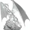 Tabletop Miniatures>Dungeons & Dragons Nolzur`s Marvelous Unpainted Miniatures: W17 Young Emerald Dragon - Your Source for Gaming Essentials