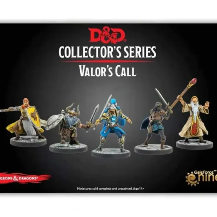 Tabletop Miniatures>Dungeons & Dragons: The Wild Beyond the Witchlight - Valors Call (5 Unpainted Resin Figures) - Your Source for Gaming Essentials