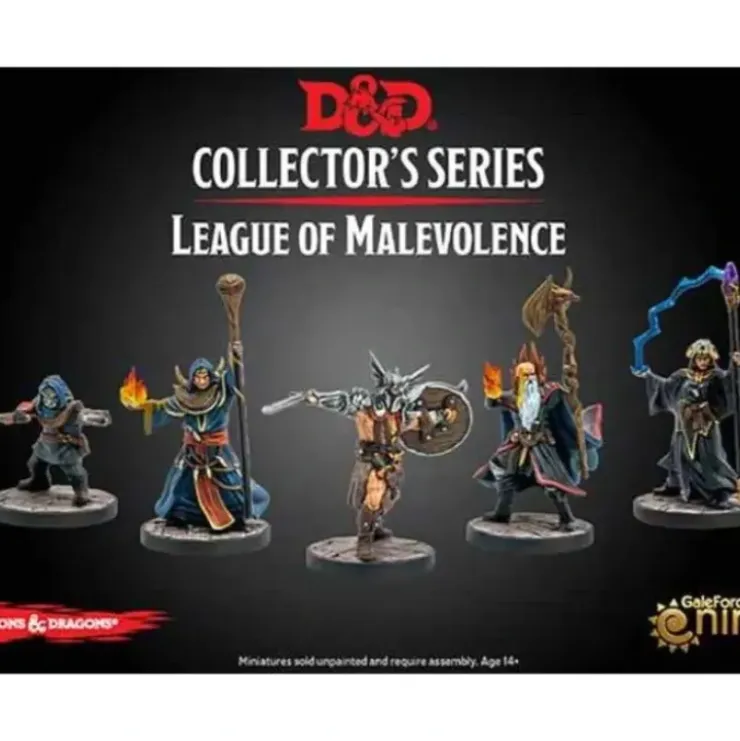 Dungeons & Dragons: The Wild Beyond the Witchlight - League of Malevolence (5 Unpainted Resin Figures) - Your Source for Gaming Essentials* Tabletop Miniatures