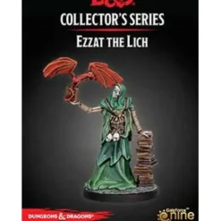 Tabletop Miniatures>Dungeons and Dragons: Dungeon of the Mad Mage Collector`s Series Miniature - Ezzat the Lich - Your Source for Gaming Essentials