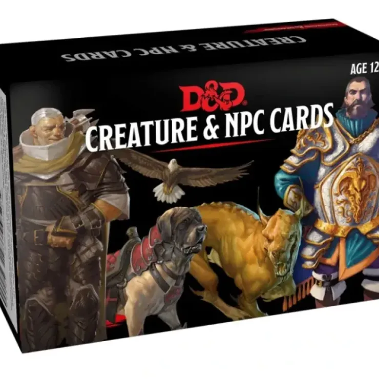 Board Games>Dungeons and Dragons RPG Creatures and NPC Cards - 182 Card Deck - Your Source for Gaming Essentials