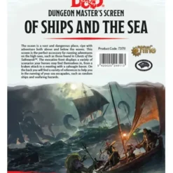 Board Games>Dungeons and Dragons RPG: Of Ships and the Sea DM Screen - Your Source for Gaming Essentials