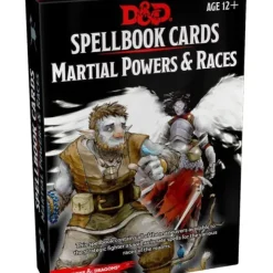 Board Games>Dungeons and Dragons RPG Spellbook Cards - 61 Card Martial Powers and Races Deck - Your Source for Gaming Essentials
