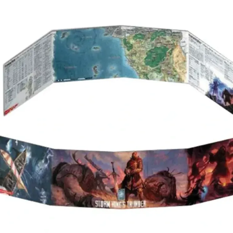 Board Games>Dungeons and Dragons RPG: Storm King's Thunder DM Screen - Your Source for Gaming Essentials
