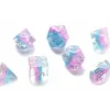 Dice>Eclipse Dice 7 Piece Polyhedral DnD Dice Set - Cotton Candy - Your Source for Gaming Essentials