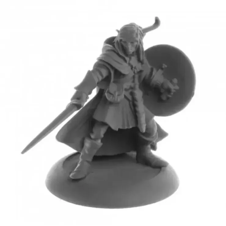 Tabletop Miniatures>Elf Fighter, Mellonir Windrunner #04084 Dark Heaven Legends Unpainted Metal Mini - Your Source for Gaming Essentials