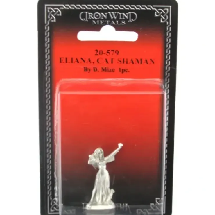 Tabletop Miniatures>Eliana The Cat Shaman #20-579 Shadowrun RPG Metal Ral Partha Figure - Your Source for Gaming Essentials