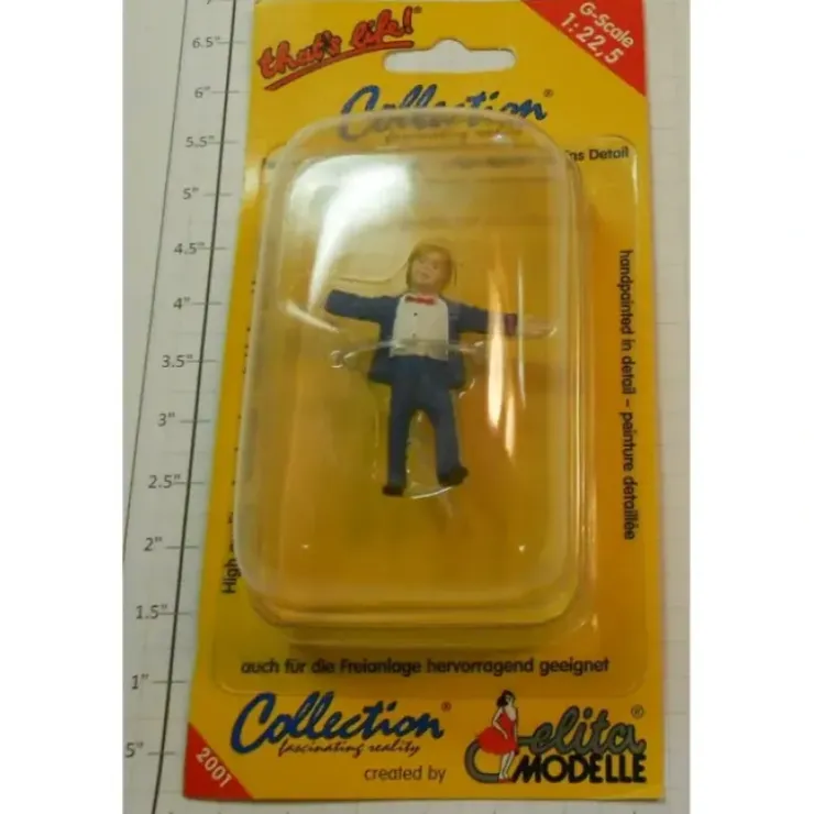 Elita Modelle 10111 Standing little blue suit man - Your Source for Gaming Essentials