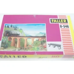 Faller B-546 HO Scale Brick Trestle Bridge Kit - Your Source for Gaming Essentials