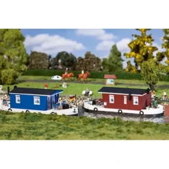 Faller 131008 HO Houseboats (Set of 2) - Your Source for Gaming Essentials