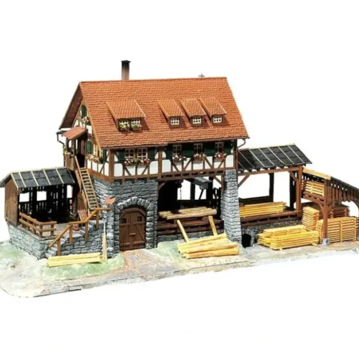 Faller 130229 HO Operating Sawmill Kit - Your Source for Gaming Essentials