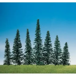 Faller 181464 HO/TT/N Assorted Fir Trees (Set of 50) - Your Source for Gaming Essentials