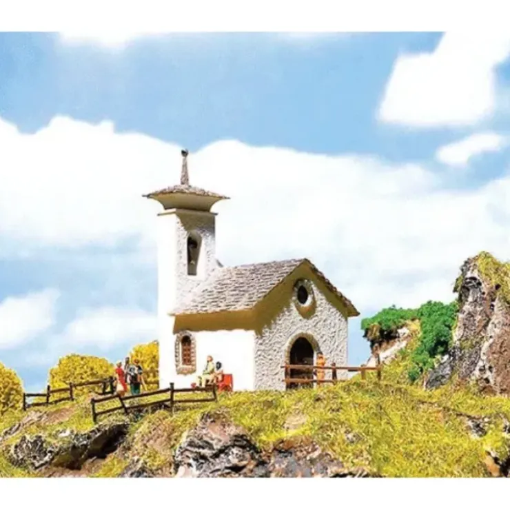 Faller 232263 N Scale Chapel Sils-Maria Building Kit - Your Source for Gaming Essentials