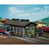 Faller 222116 2-Stall stone enginehouse - Your Source for Gaming Essentials