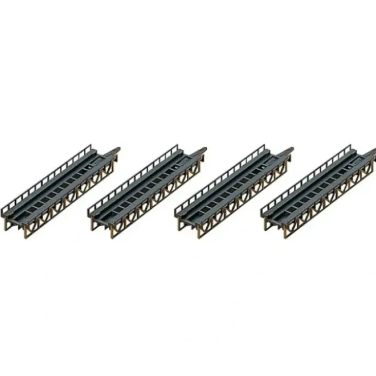Faller 282901 4-3/8" Straight Steel Bridge Sections (4) - Your Source for Gaming Essentials