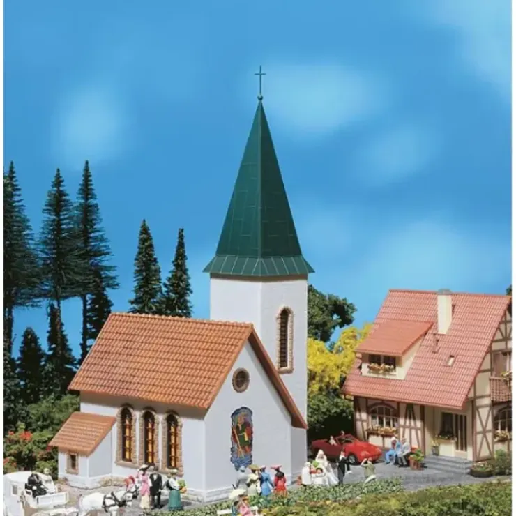 Faller 130240 Village Church Building Kit - Your Source for Gaming Essentials