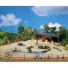 Faller 130565 Zoo Bison Display with Sheds and 5 Bison Figures Kit - Your Source for Gaming Essentials