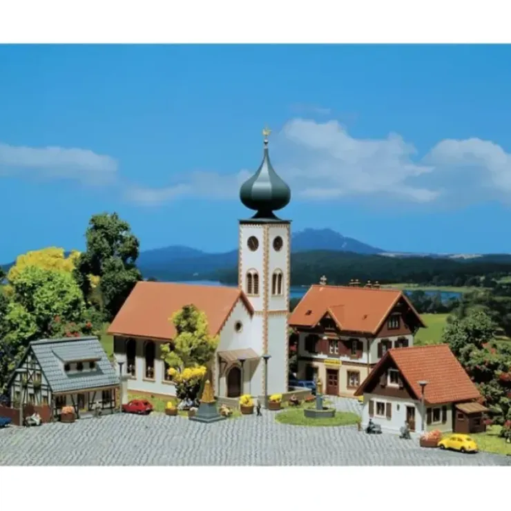 Faller 282777 Z Scale European Village Building Set - Your Source for Gaming Essentials