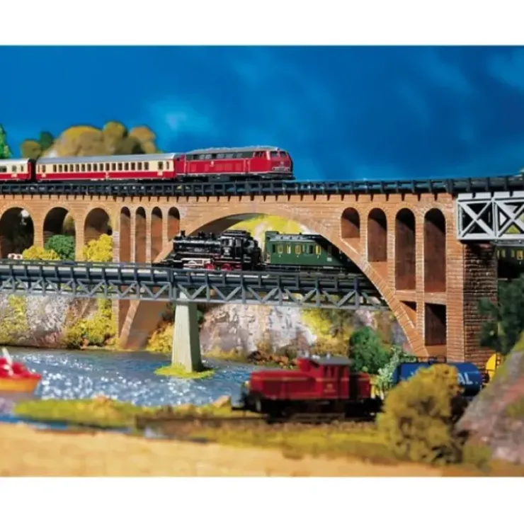 Faller 2924 Z Scale Stone Arch Bridge Building Kit - Your Source for Gaming Essentials