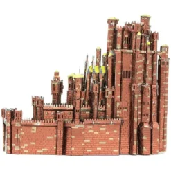 Toys>Fascinations ICONX Red Keep Laser Cut 3D Metal Model Kit - Your Source for Gaming Essentials