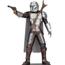Toys>Fascinations ICONX Star Wars The Mandalorian Laser Cut 3D Metal Model Kit - Your Source for Gaming Essentials