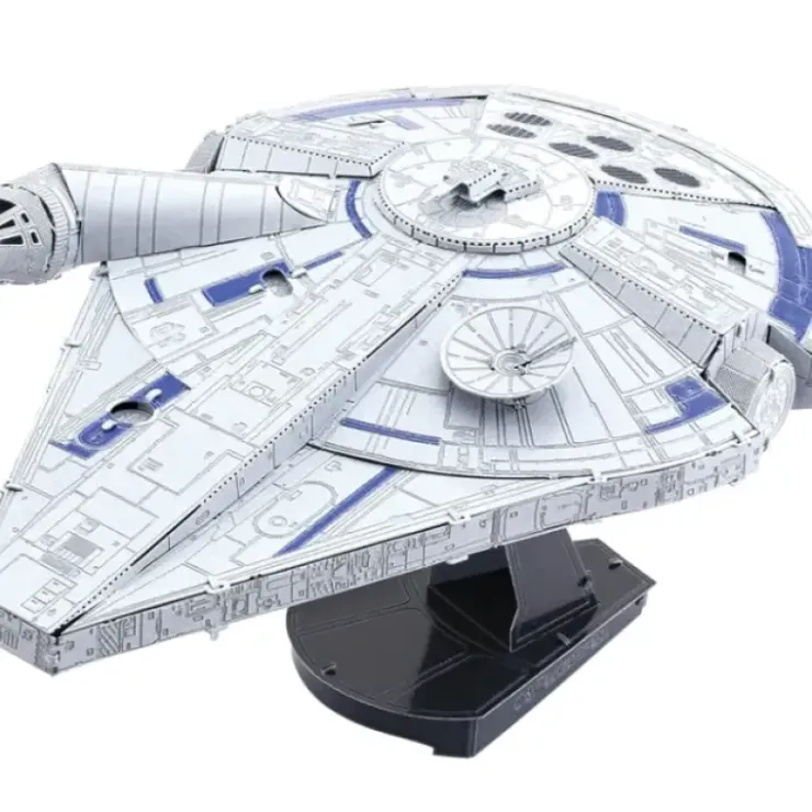 Toys>Fascinations Lando's Millennium Falcon Unassembled Color 3D Metal Model Kit - Your Source for Gaming Essentials