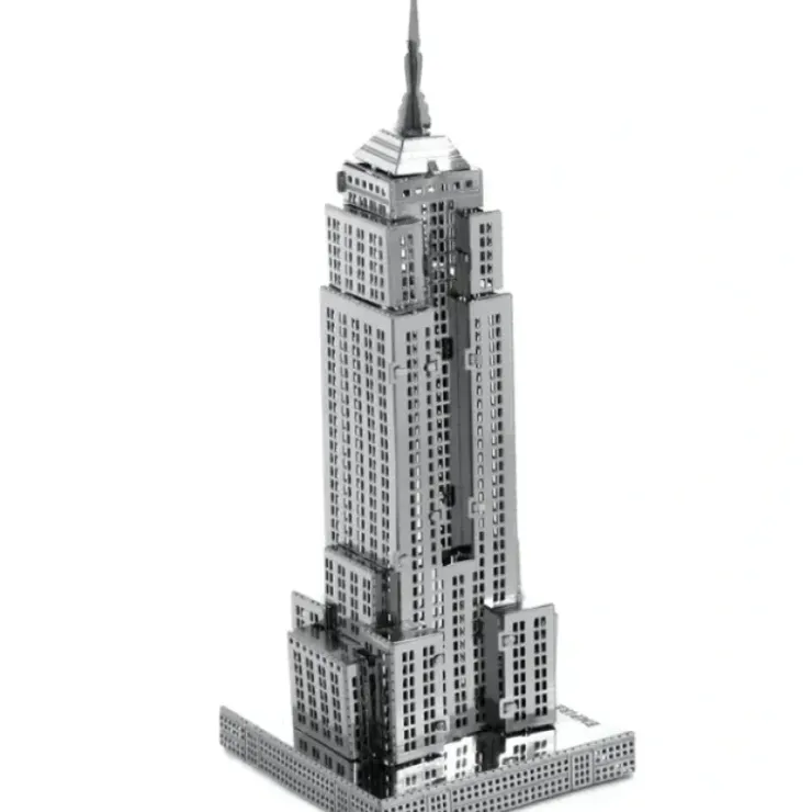 Toys>Fascinations Metal Earth Empire State Building Laser Cut 3D Metal Model Kit - Your Source for Gaming Essentials