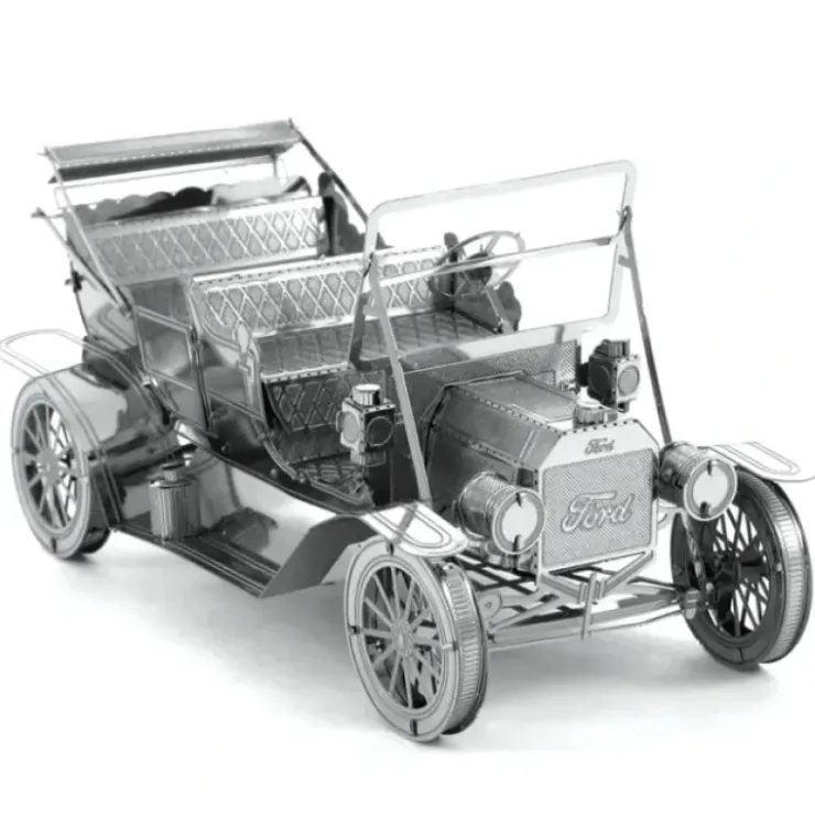 Toys>Fascinations Metal Earth 1908 Ford Model T vehicle Laser Cut 3D Metal Model Kit - Your Source for Gaming Essentials